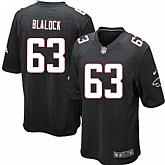 Nike Men & Women & Youth Falcons #63 Blalock Black Team Color Game Jersey,baseball caps,new era cap wholesale,wholesale hats